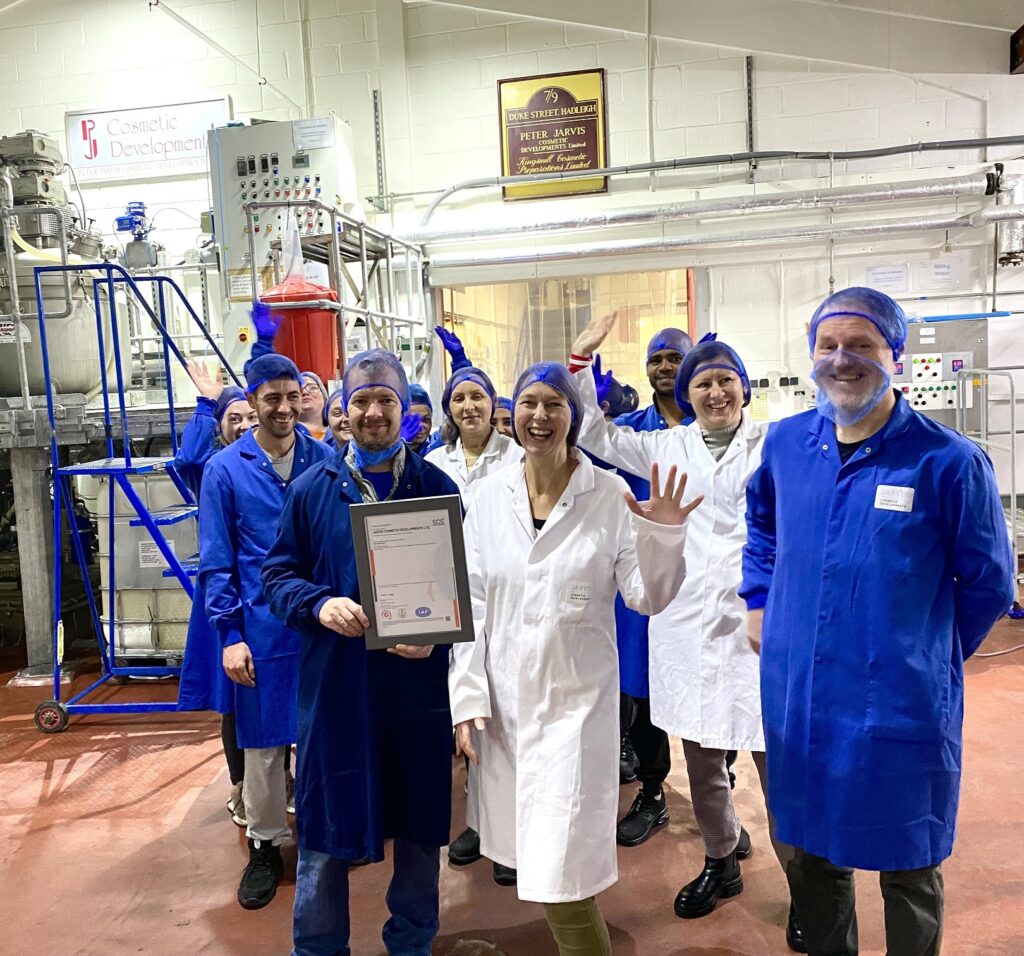 ISO14001:2015 - Jarvis Cosmetic Developments